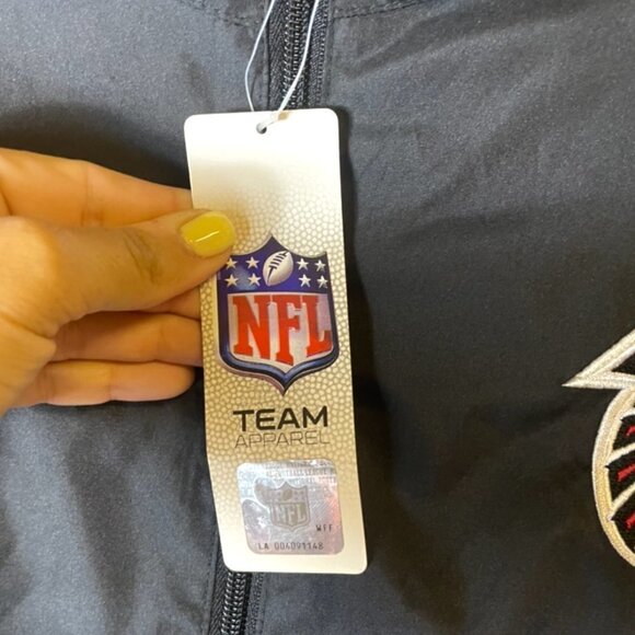 Atlanta Falcons Reebok SI NFL Reebok Windbreaker Jacket - Picture 4 of 7